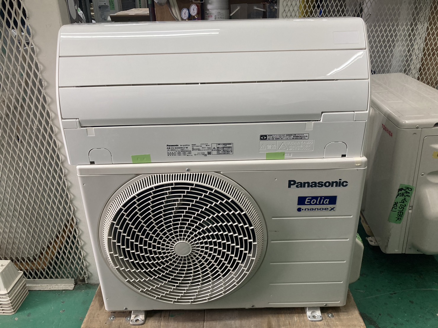 パナソニックエアコン4K 14～17畳用 2019年 5万円 室内機 