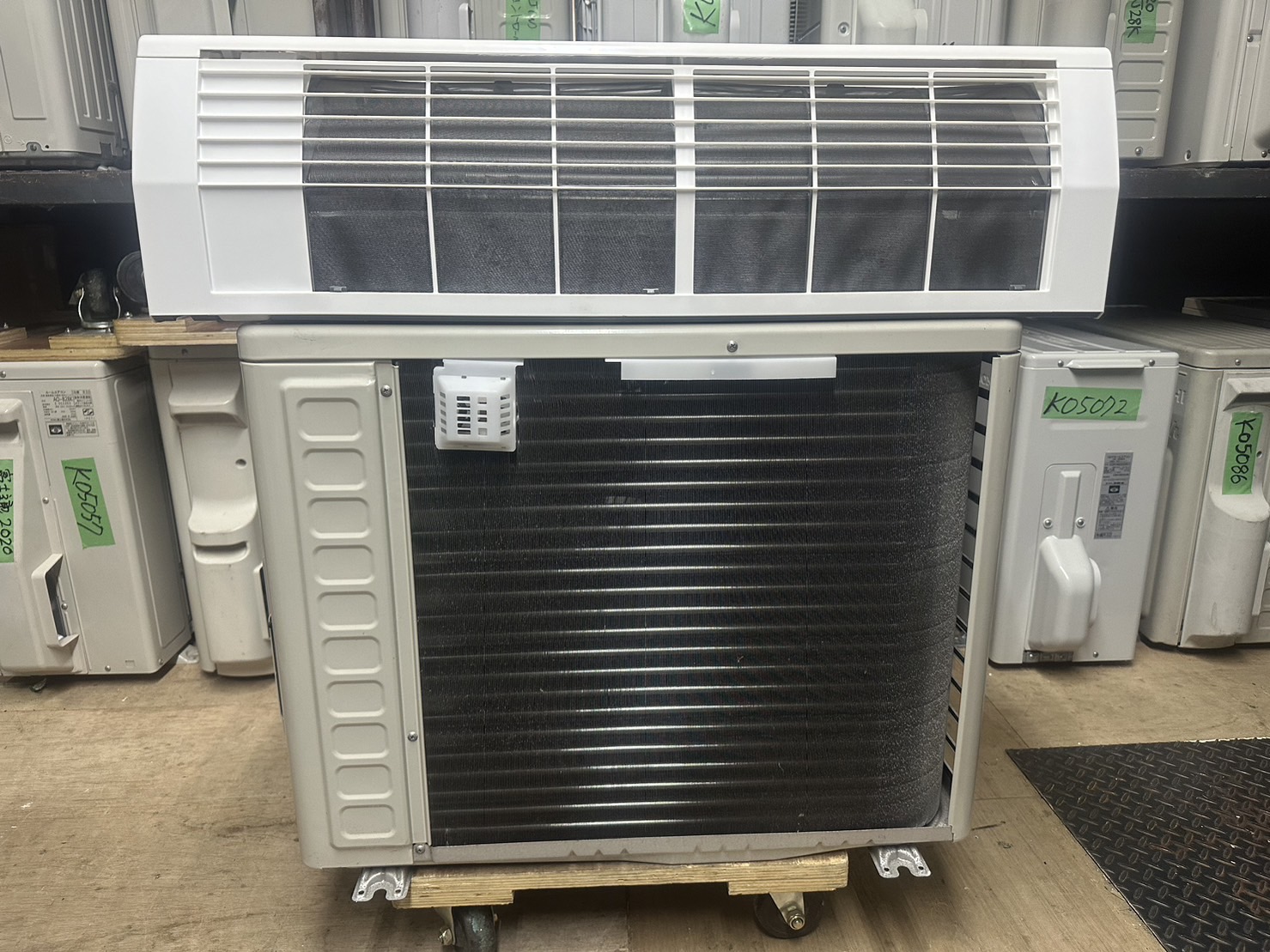 K05103 日立 2019年製 中古エアコン 主に6畳用 冷房能力 2.2KW ／ 暖房 