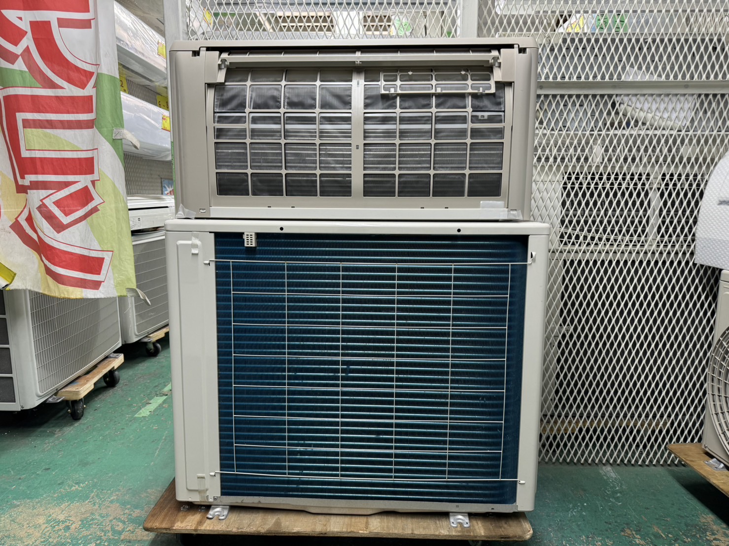 K02493 パナソニック 中古エアコン 主に14畳用 冷4.0kw ／ 暖5.0kw