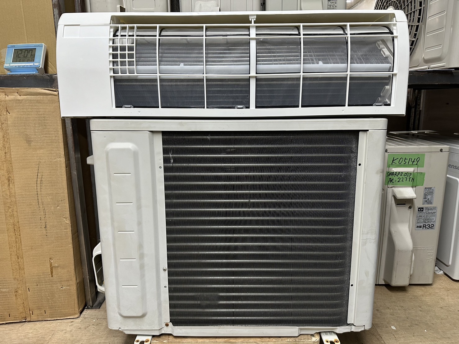 ☆ジモティ割あり☆ FUJITSU エアコン 2.5kw 18年 ／クリーニング 