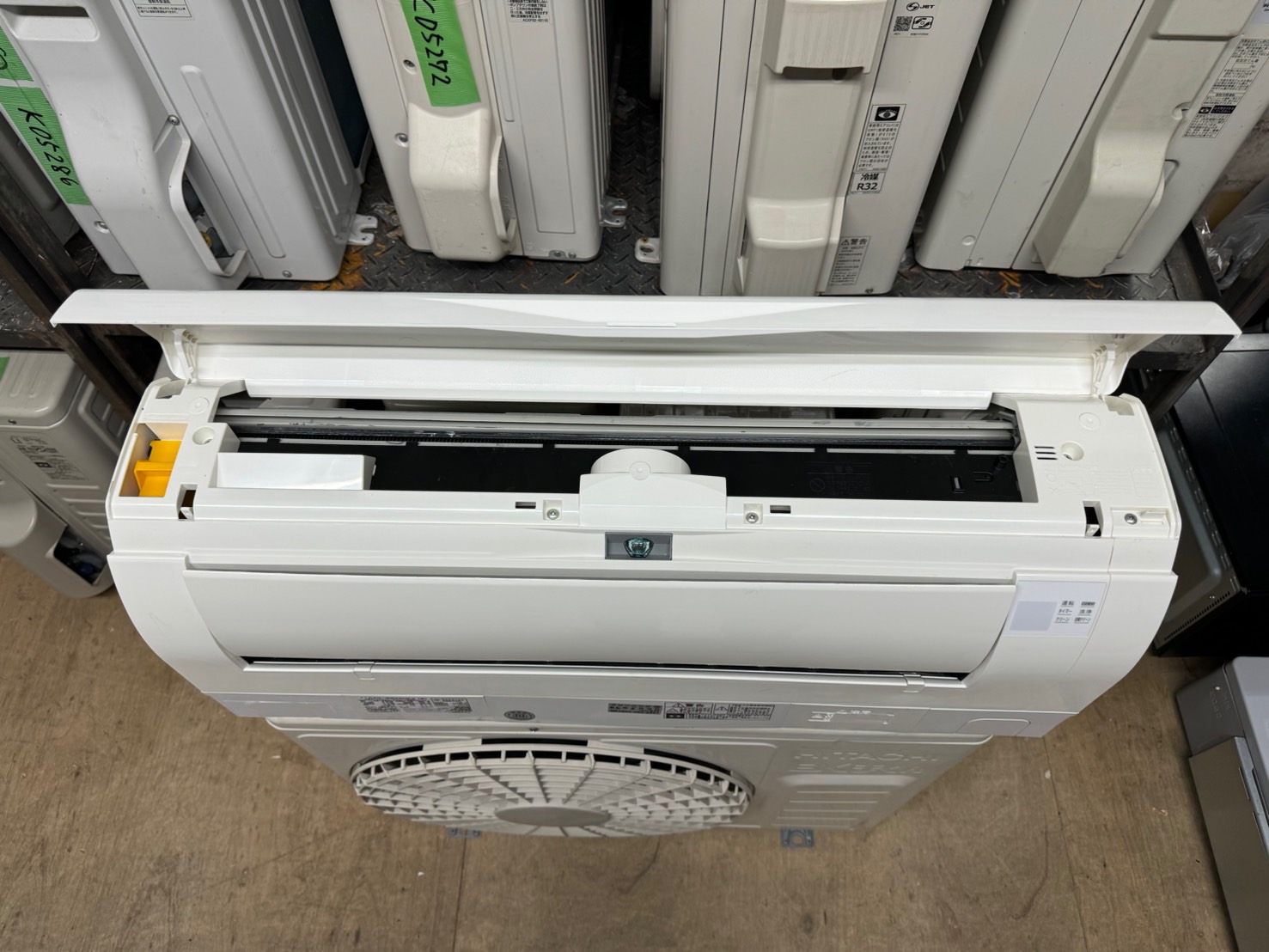 K03449 アイリスオーヤマ 中古エアコン 主に6畳用 冷房能力 2.2KW 