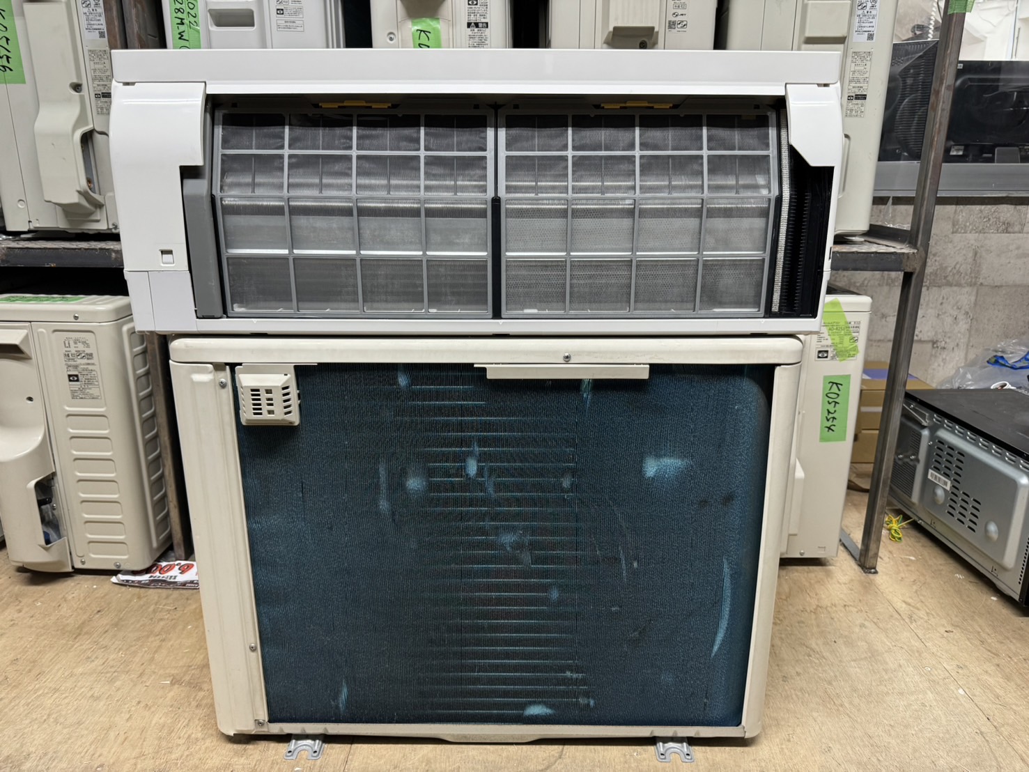 K04362 2021年 ハイセンス 中古エアコン 主に10畳用 冷房能2.8kw/暖房 