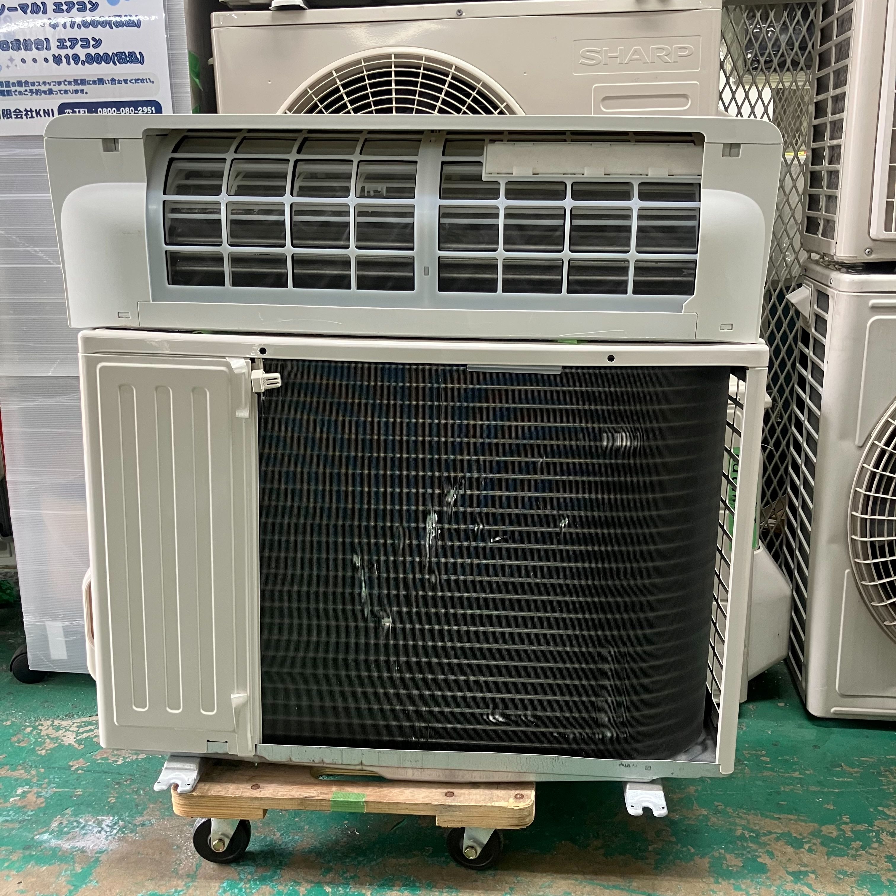 中古エアコン】K06445 パナソニック 2024年製 CS-EX404D2 主に14畳用 